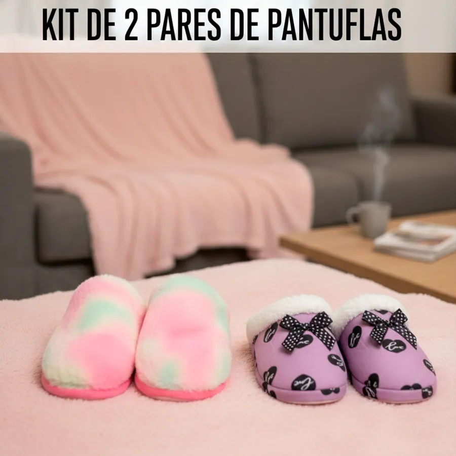 PANTUFLAS-01 KIT DE 2 6718